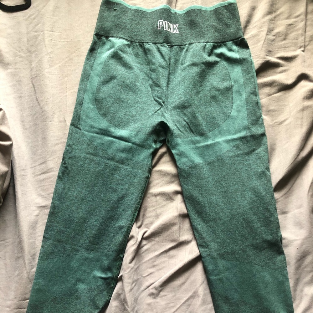 Pink Seamless Workout Leggings